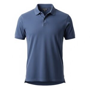 Michael Kors Men's Navy Blue Short-Sleeve Polo